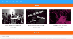 Desktop Screenshot of photobookshow.co.uk